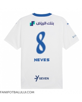 Al-Hilal Ruben Neves #8 Tricou Fotbal Replică 2024-25 Barbati Deplasare